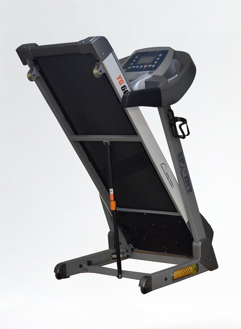 سبرينت YG6060 مشاية رياضية بموتور دي سي + خاصية التزييت الذاتي – تتحمل وزن 120 كجم - Image 2