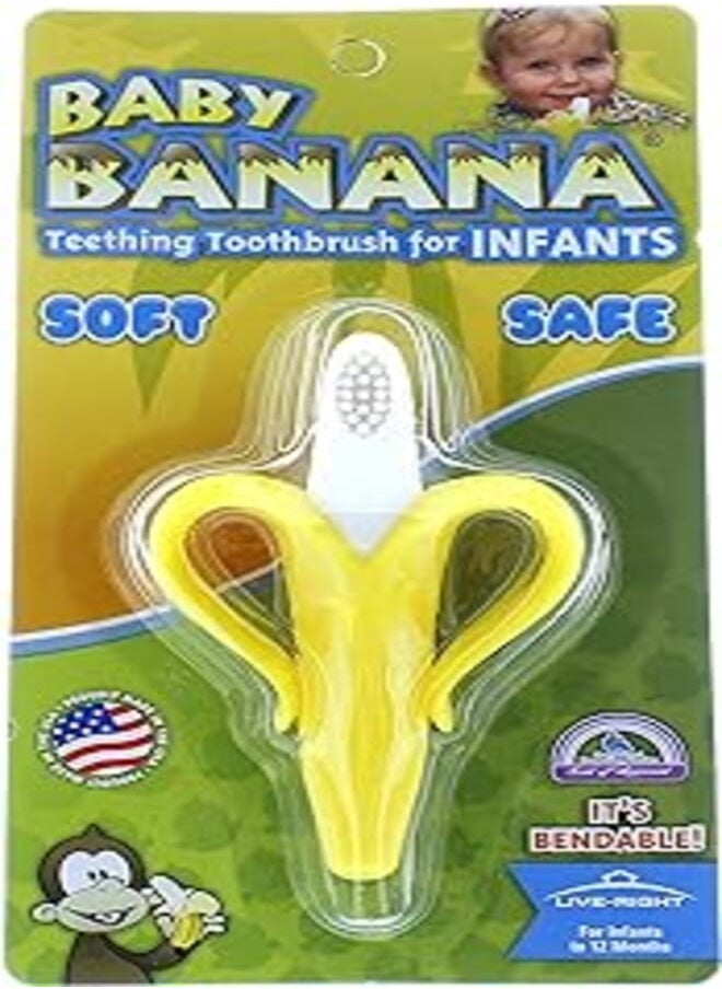 Baby Banana - Baby Banana Infant Training Toothbrush(3 Pack) - Image 1