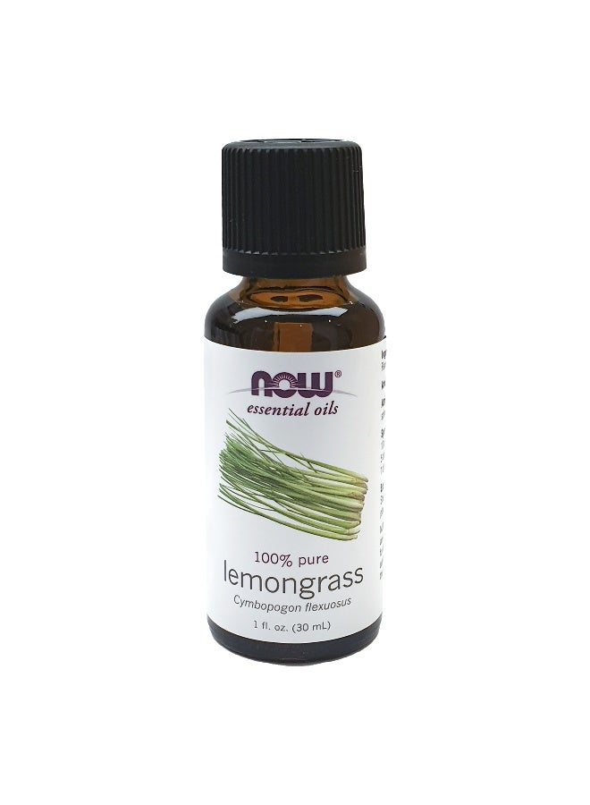 Now Foods Now Essential Oils, Lemongrass Oil 100%Pure 1 Fl. Oz. - Image 4