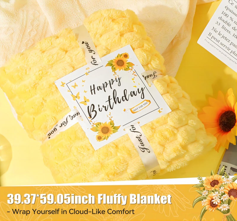 CLTTCLLCT Mother's Day Gifts for Mom, 17pcs Relaxing Spa Gifts Set for Girls, Sisters, Mom, Sunflower Self-Care Package, Sending Sunshine Get Well Gifts for Women, Perfect Basket for Birthday & Mother's Day - Image 2