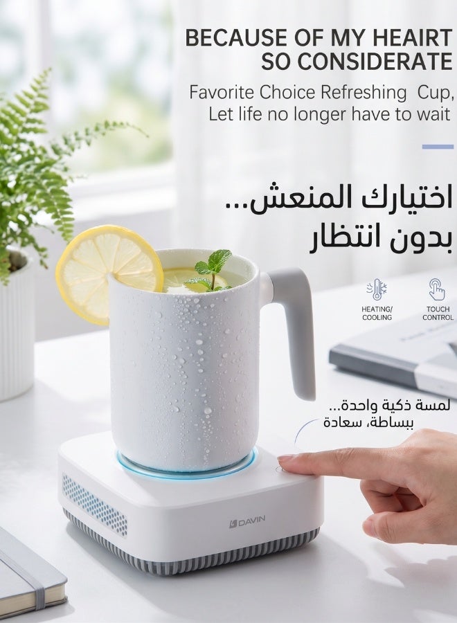 Davin Smart Hot & Cold Cup | Perfect Beverage Temperature on Every Journey - Image 2
