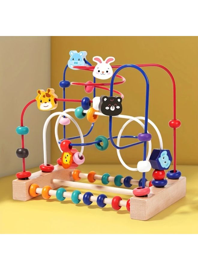 كوبيد ثلاثي الخط خرز حيواني لعبة للتعليم المبكر وتنمية الحواس - Image 3