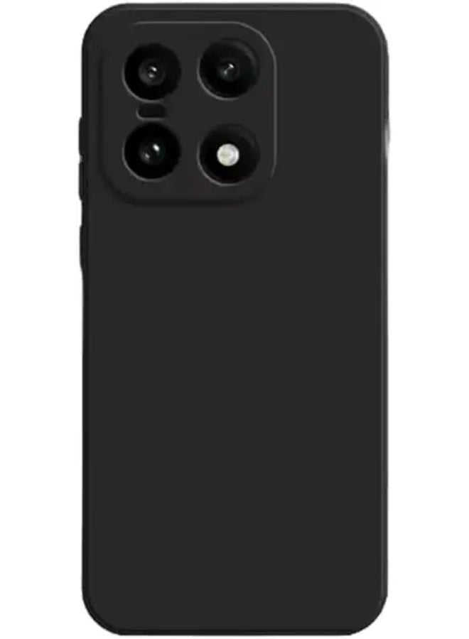 Protective Cover  For OnePlus 15 , Slim Fit Soft Back TPU Case Flexible Silicone Cover Compatible For OnePlus 15 - Black