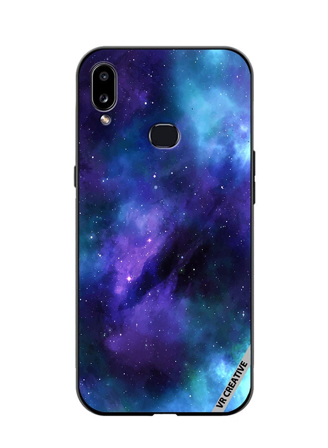 VR CREATIVE Protective Case Cover For Samsung Galaxy A10s Galaxy Colorful Clouds Design Multicolour - Image 1