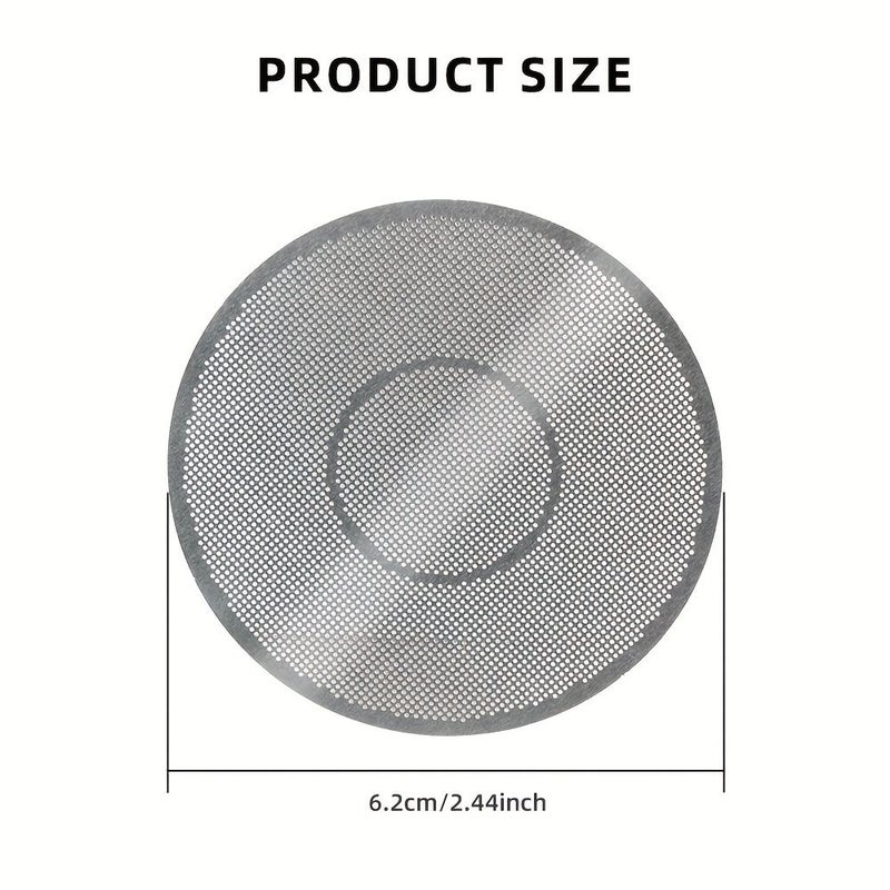 2PCS Stainless Steel Reusable Metal Filter Mesh for AeroPress Original Go and Clear Coffee Press Home Espresso Cold Brew French Press - Image 3