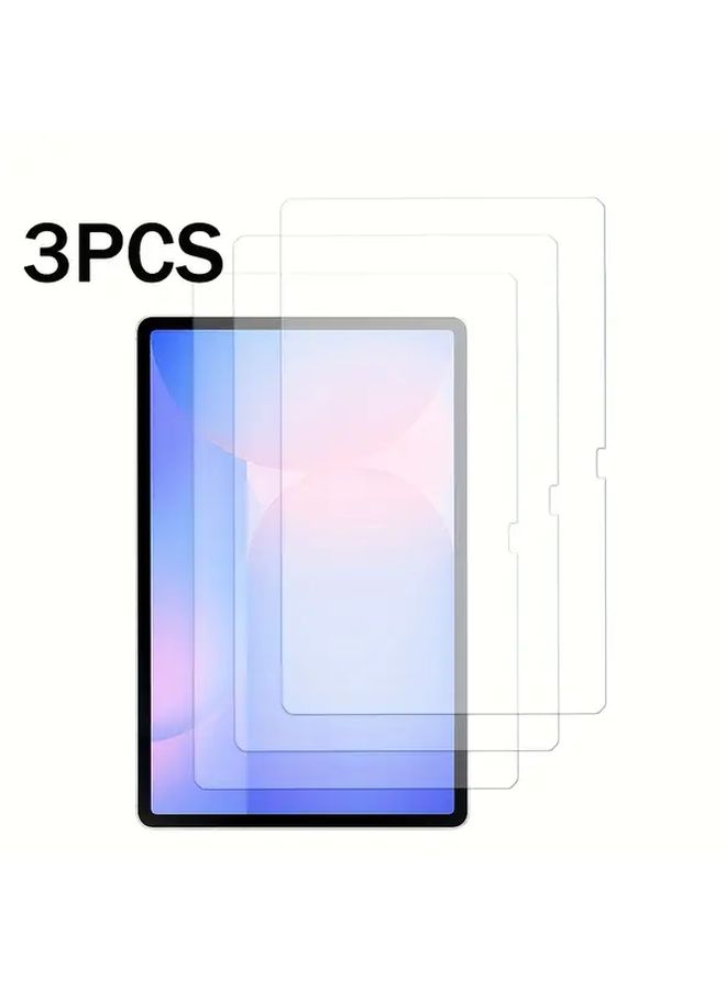 Tempered Glass Screen Protector for Galaxy Tab S10 FE Plus HD Clear 9H Hardness - Image 1