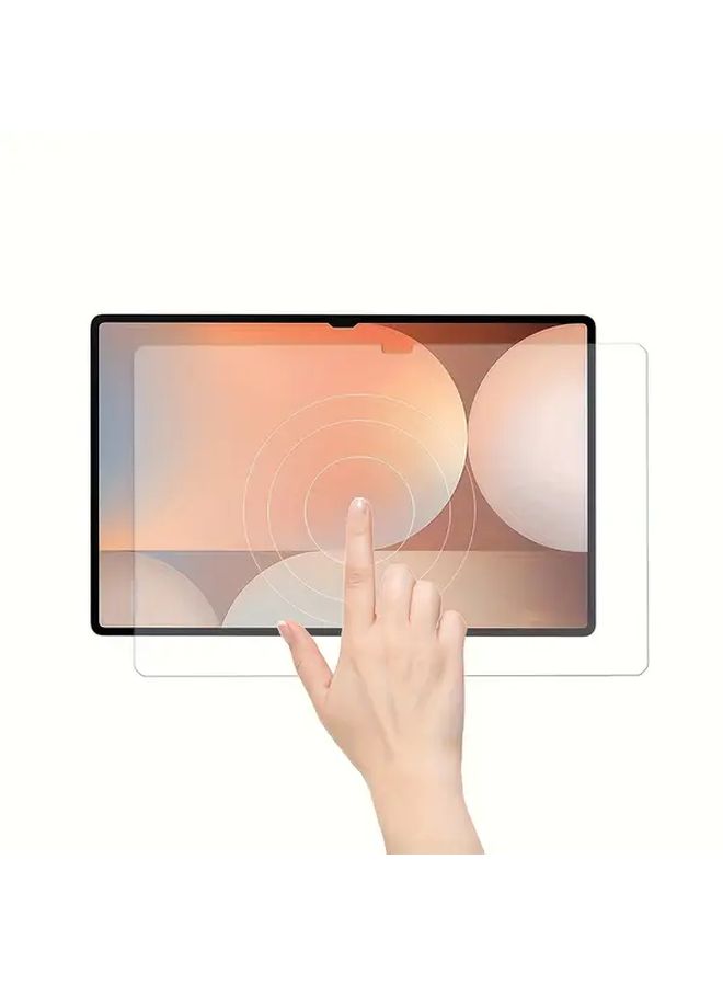 Tempered Glass Screen Protector for Galaxy Tab S10 FE Plus HD Clear 9H Hardness - Image 4