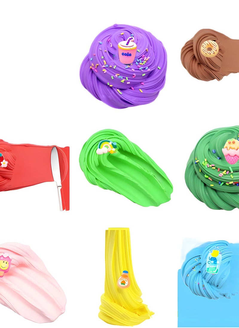 DMG TECH Butter Slime Set, 10 Colors Soft Non-Stick Slime Toys, DIY Educational Slime Toys for Kids, Soft Slime Decompression Toys, Gifts for Boys and Girls  - Image 5