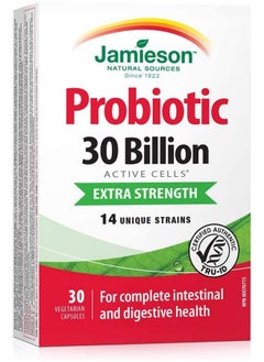 Jamieson Probiotic 30 Billion30 Caps Brand: Laboratories  - Image 2