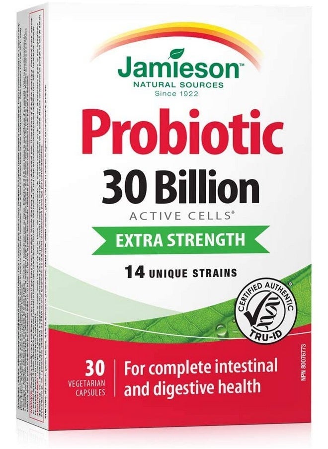 Jamieson Probiotic 30 Billion30 Caps Brand: Laboratories  - Image 2