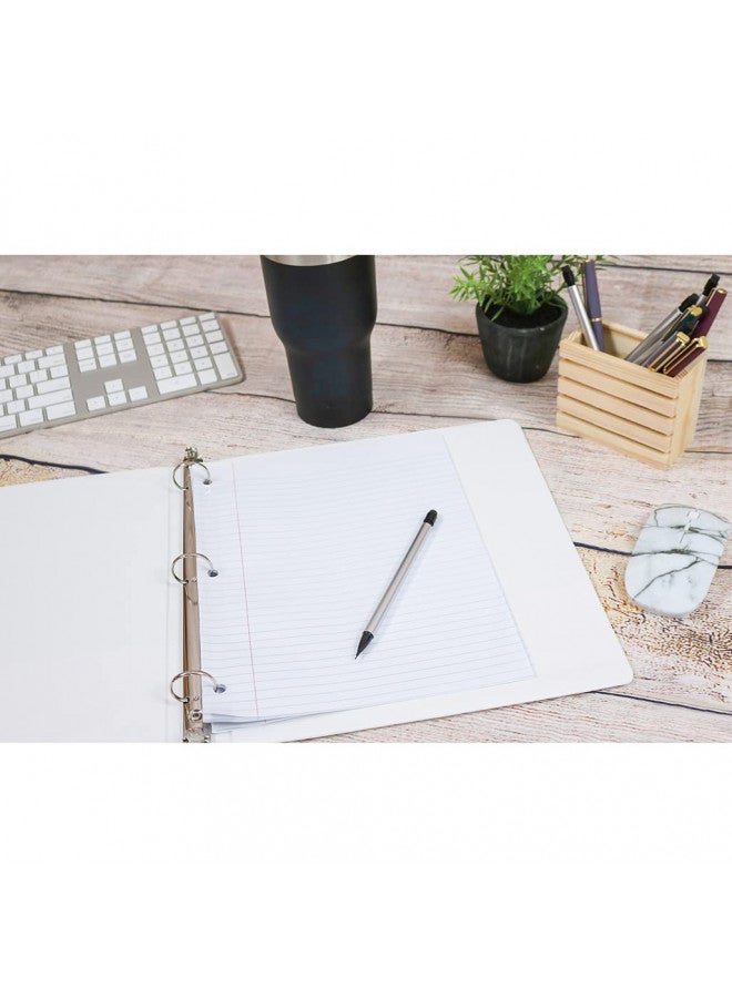 Top Flight Filler Paper, 8.5 x 11 Inches, Wide Rule, 200 Sheets (12803) White - Image 3