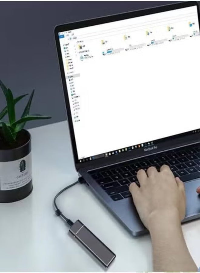 AROAQ SSD External Solid State Hard Drive Computer Backup USB 3.1 to Type C Support Data Storage Transfer for Windows XP PC Laptop and Mac 16TB  - Image 3