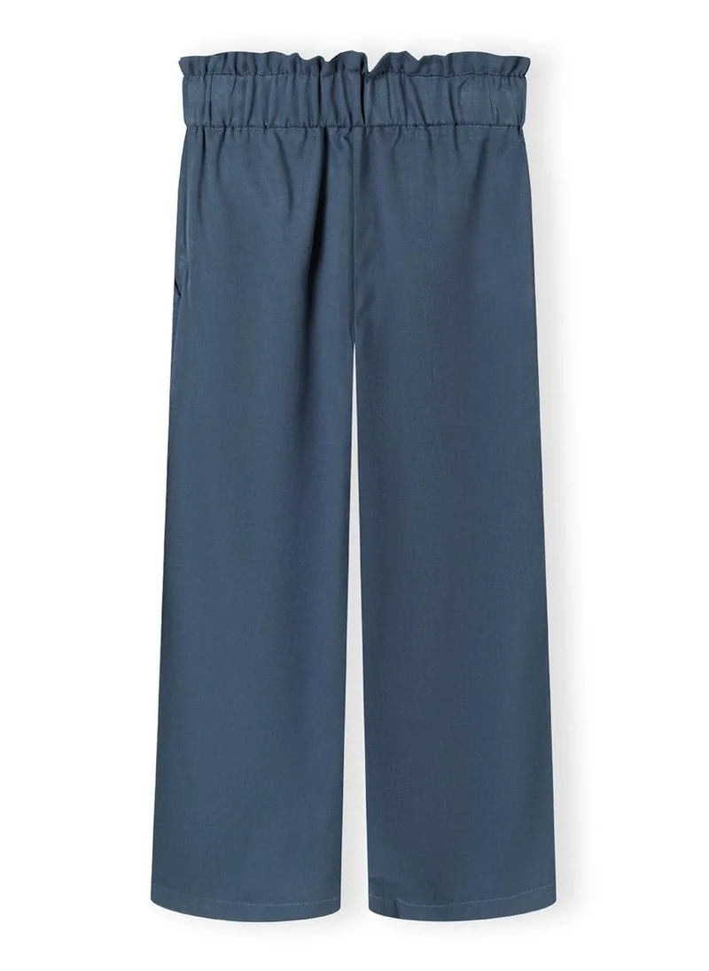 MINOTI Kids Girls Lyocell Blouse and Wide-Leg Trousers Set