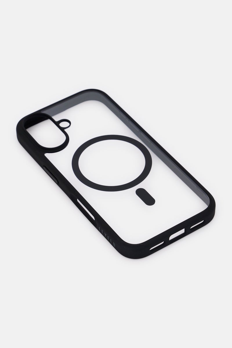LEVELO iPhone 16 Magsafe Protective Case, Black - Image 4