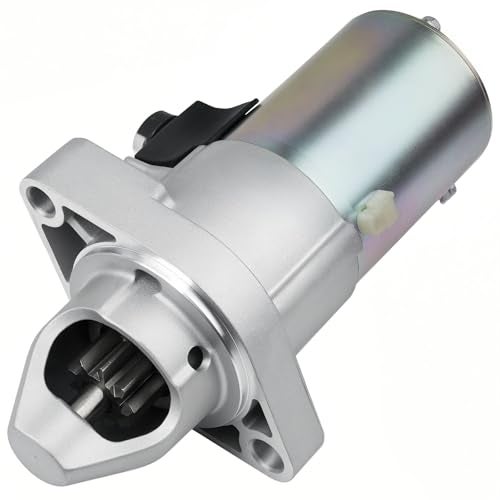 Grezuton New Starter Compatible with 2006-2012 Honda Accord 2.4L, 2007-2011 CR-V Element 2.4L, 2006-2011 Civic 2.0L, 2006-2014 Acura TSX 2.4L, 2006-2008 CSX 2L 31200-RAA-A61 31200-RRA-A51 31200R40A01 17960N - Image 1