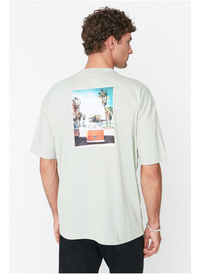 trendyol - Man T-Shirt Mint - Image 1