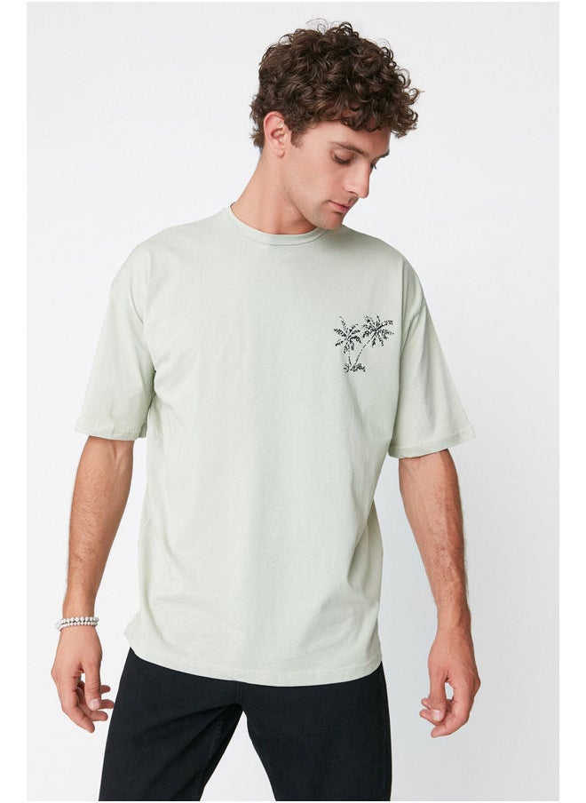 trendyol - Man T-Shirt Mint - Image 1