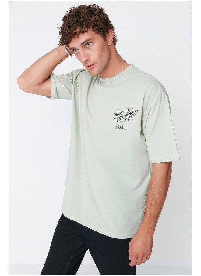 trendyol - Man T-Shirt Mint - Image 1