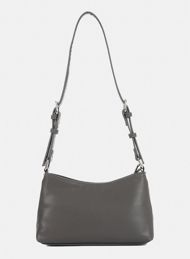 ديجافو حقيبة كتف بسحاب بسلسلة زخرفية - Image 3