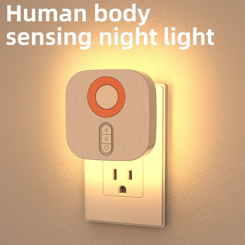 Induction Night Light with RGB Backlight - Smart Sensor for Cabinets, Ideal for Home & Office