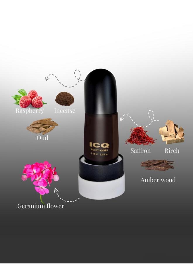 Beethoven ICQ Woody-Amber Eau De Parfum, 100ml  - Image 4