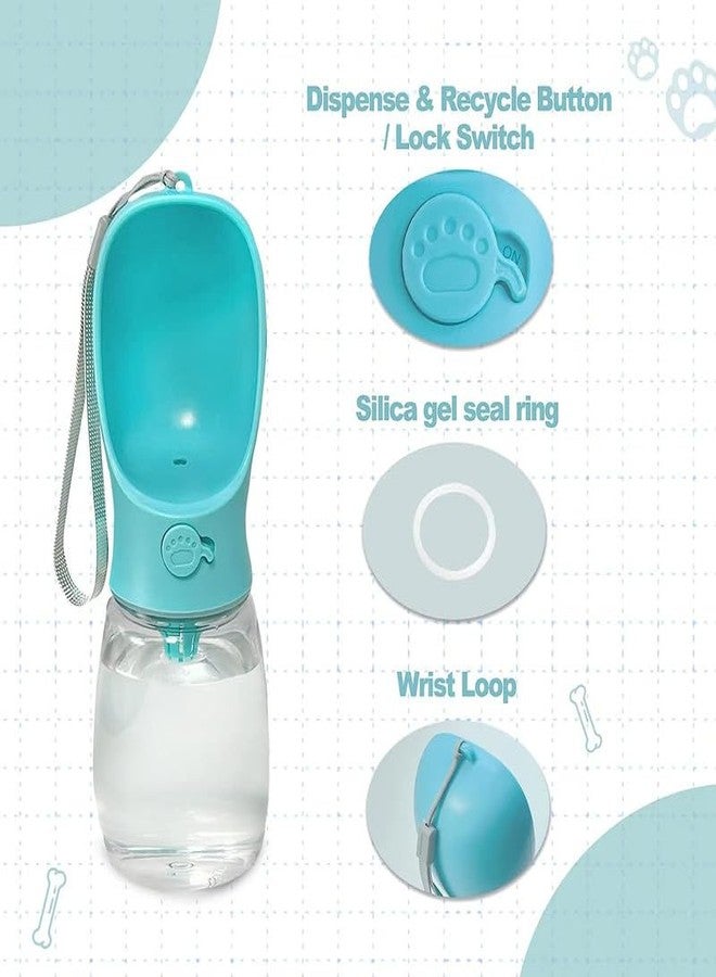 BohoBark Dog Water Bottle | Portable, Leak Proof | Dog Water Dispenser with Drinking Feeder Pink - Image 2