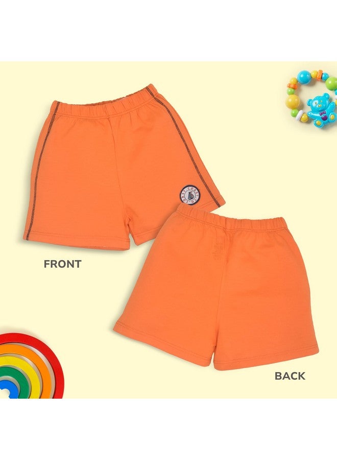 Luvlap LuvLap Unisex's Bermuda Shorts (904623_Multicolor-1_3 to 6 Months) - Image 3