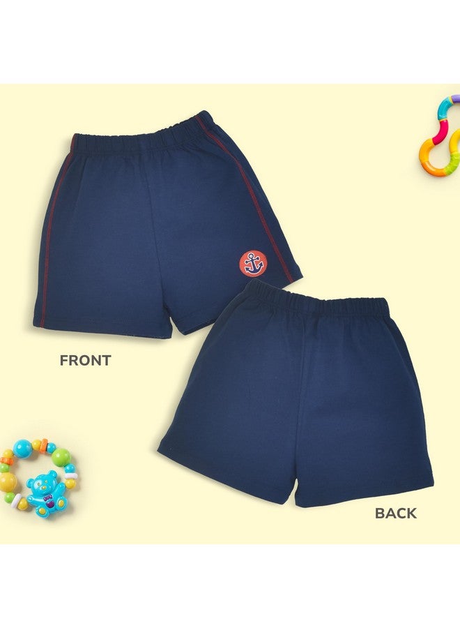 Luvlap LuvLap Unisex's Bermuda Shorts (904623_Multicolor-1_3 to 6 Months) - Image 5