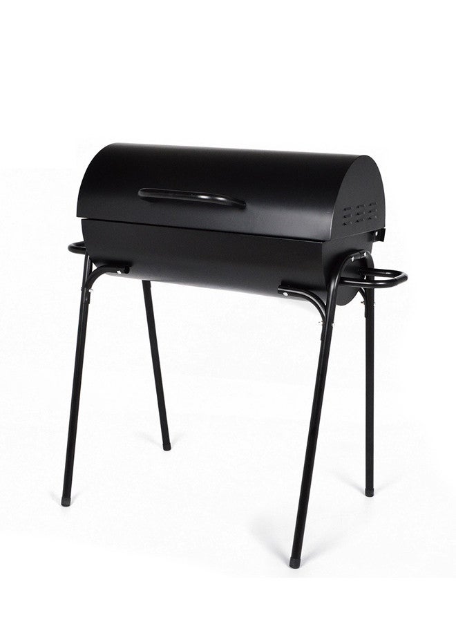 إسكدنيا شواية فحم للاستخدام الخارجي باللون الأسود - Image 3