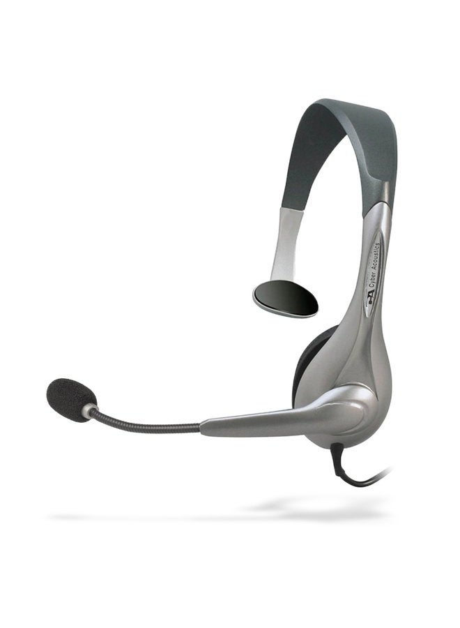 Cyber Acoustics Mono USB Headset,headphone with microphone, great for K12School Classroom and Education (AC-840) - Image 1