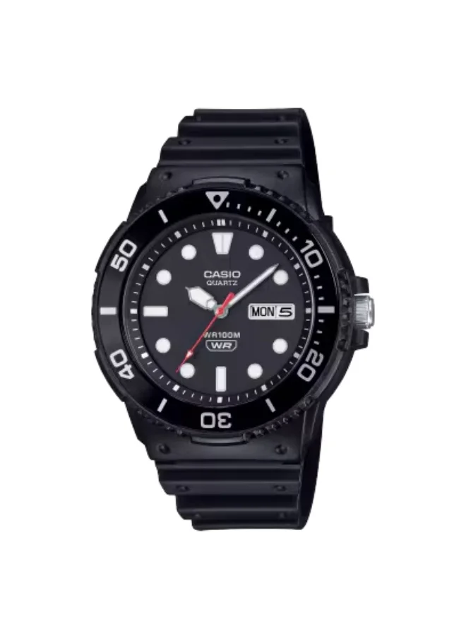 كاسيو Men's Resin Analog Watch MRW-230H-1E1VDF - 44.6 mm