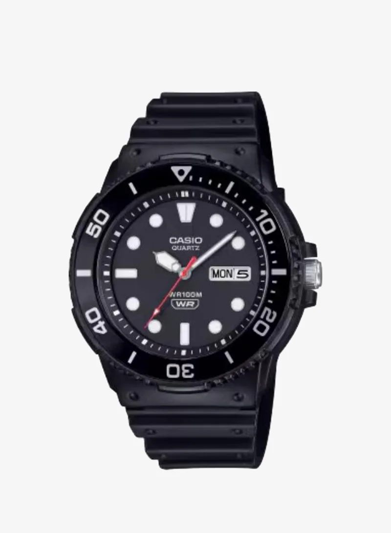 Casio Men's Resin Analog Watch MRW-230H-1E1VDF - 44.6 mm