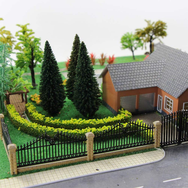 Evemodel CP137 Artificial Model Grass Mat Trains Green 40x100cm or 15.7'' x 39'' for Decoration Craft Scenery Model DIY - Image 5