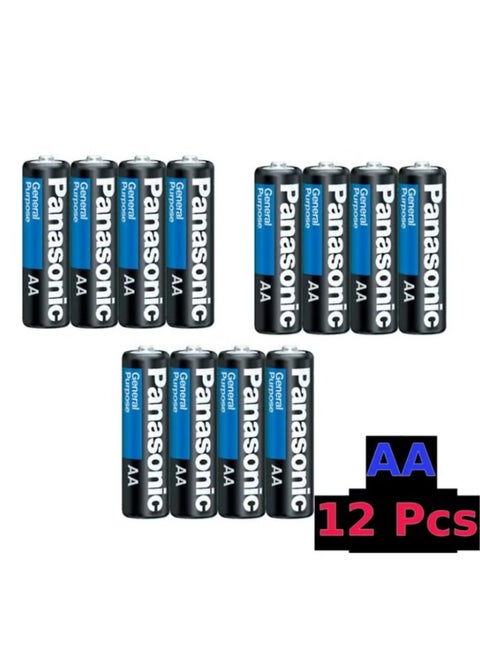 AA Battery Pack Of 12 Panasonic Cell