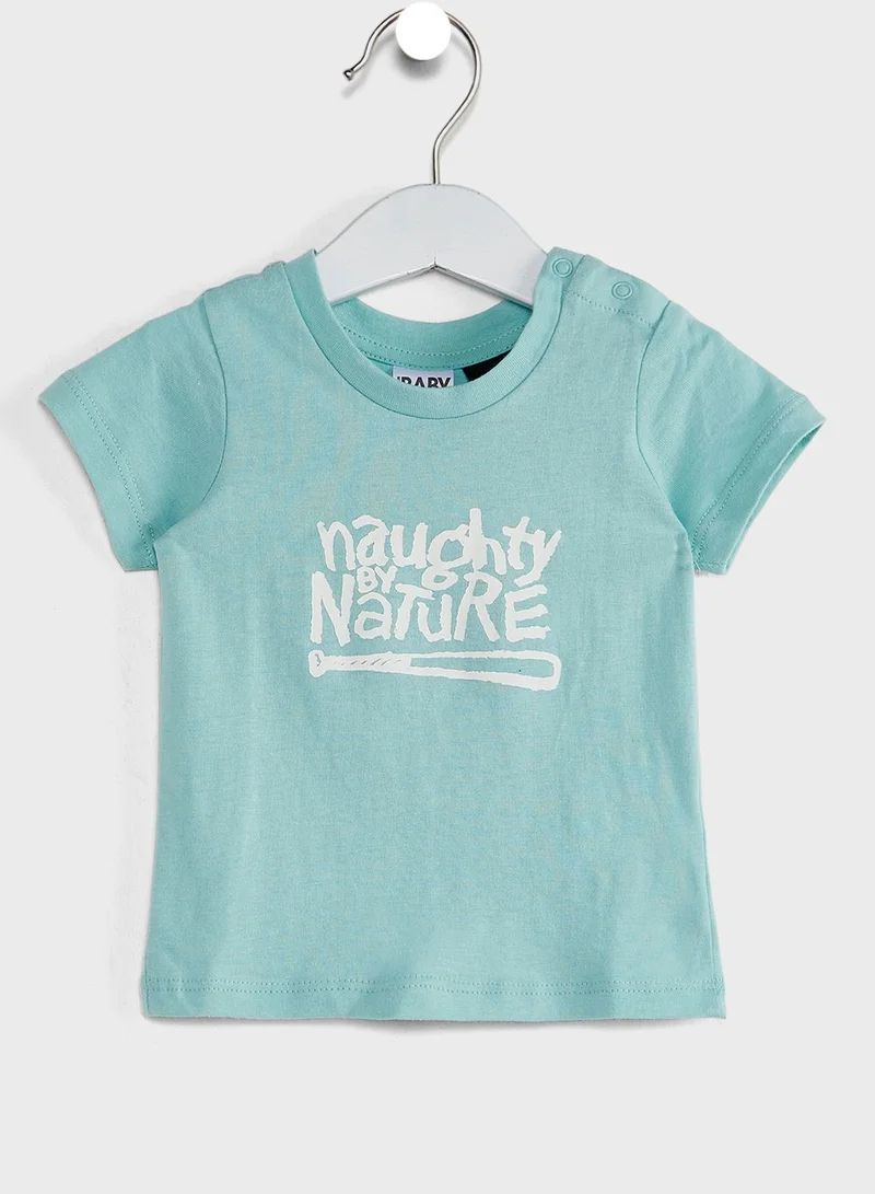 Cotton On Infant Slogan T-Shirt