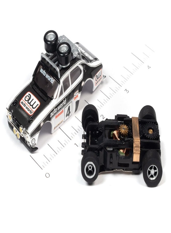 AW AUTO WORLD سيارة سباق مصغرة من طراز فورد إسكورت MK1 موديل 1975 بمقياس HO من إنتاج شركة Auto World Xtraction - Image 4