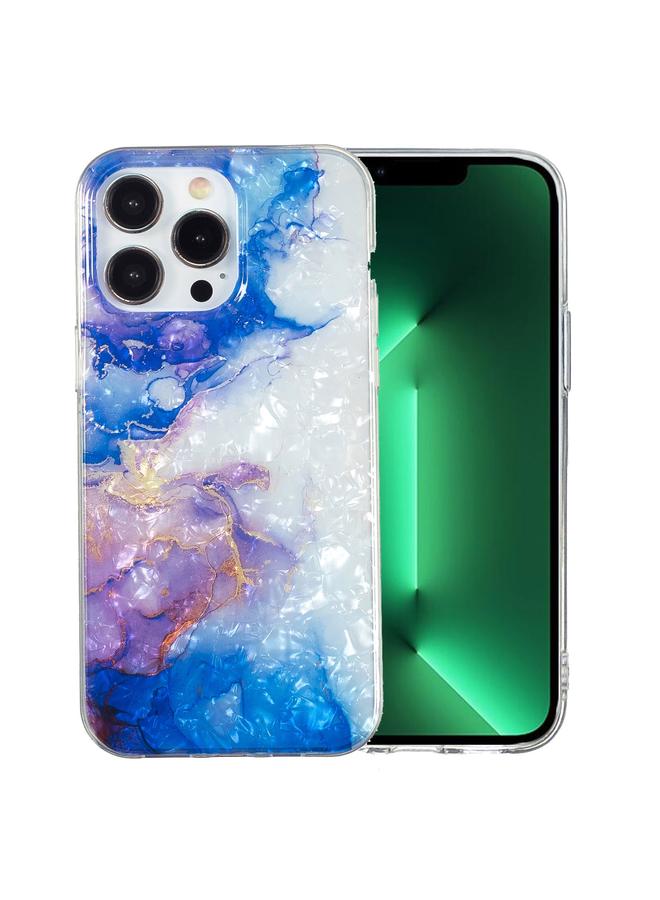 Zaboon Case For iPhone 13 Pro Max IMD Shell Pattern TPU Phone Case - Image 1