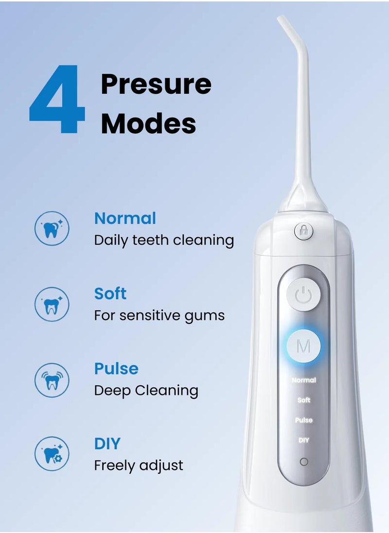 RENPHO - RENPHO Rechargeable Water Flosser Oral Irrigator Portable - Image 1