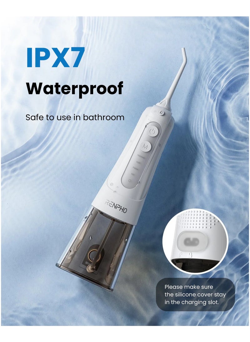 RENPHO - RENPHO Rechargeable Water Flosser Oral Irrigator Portable - Image 1