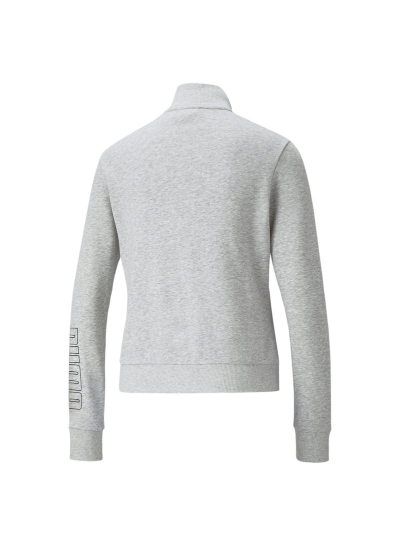 PUMA Power Logo Womens Track Jacket - Image 2