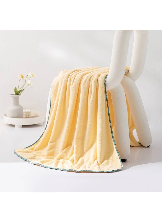 Reefi Women's Elegant Quick-Dry Towel, Lemon, XL - Image 1