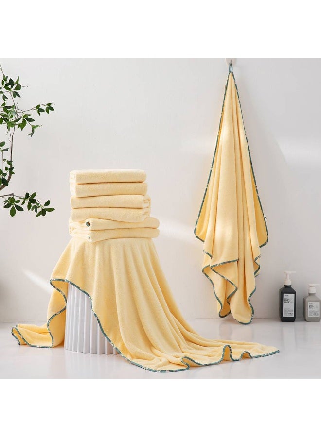Reefi Women's Elegant Quick-Dry Towel, Lemon, XL - Image 2