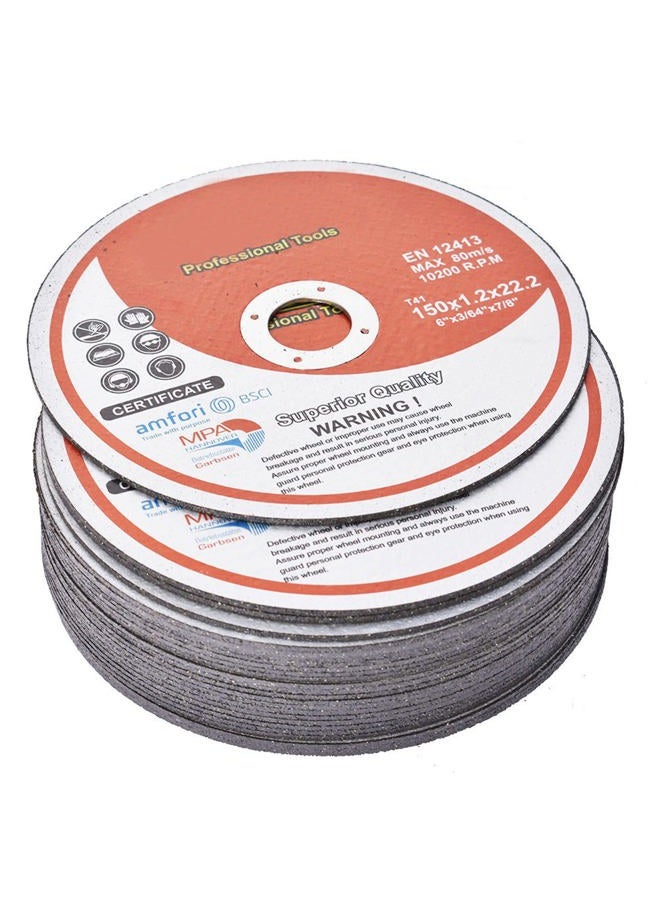 kimllier 50 Pack Cut Off Wheel 6 Inch x 0.045 Inch x 7/8 Inch Metal and Stainless Steel Cutting Discs Fit for Angle Grinders - Image 4