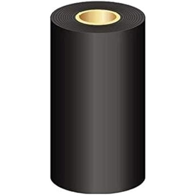 THERMAL TRANSFER WAX RIBBON FOR BARCODE PRINTERS 110MM X 300M X 1" CORE