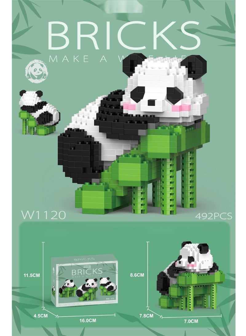 Bricks Micro-particle building blocks, children's toys, puzzles, assembling cartoon series, nano blocks - Image 1