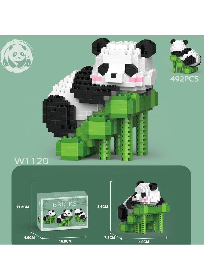 Bricks Micro-particle building blocks, children's toys, puzzles, assembling cartoon series, nano blocks - Image 2