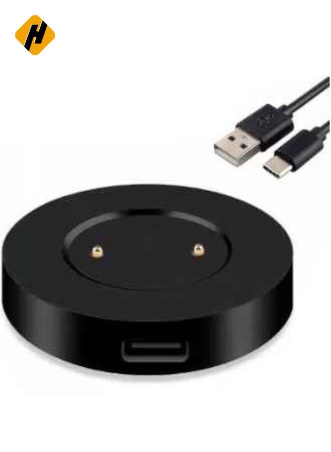 HuHa Dock Charger For Huawei Watch Gt Gt2 Honor Watch Magic Wireless Usb Fast Charging Cable With Magnetic Base - Image 1