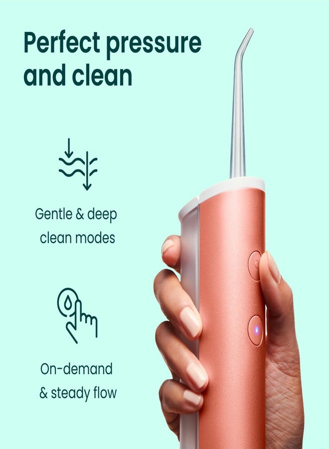 quip Water Flosser Tip Refills - Cordless Water Flosser Refill Tips - Teeth Cleaner Pick with 360 Degree Rotating Replaceable Tip, Rechargeable Water Dental Pick Refills - 3 ct - Image 2