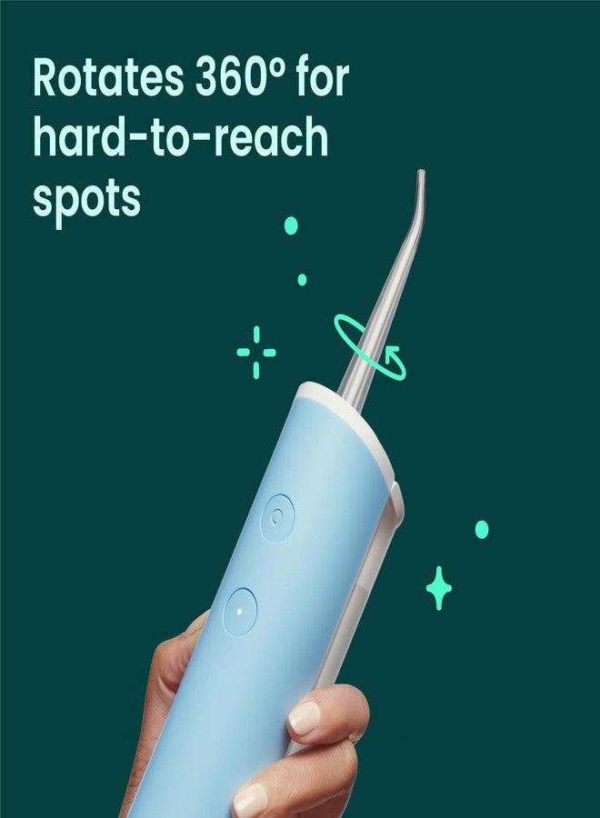 quip Water Flosser Tip Refills - Cordless Water Flosser Refill Tips - Teeth Cleaner Pick with 360 Degree Rotating Replaceable Tip, Rechargeable Water Dental Pick Refills - 3 ct - Image 3