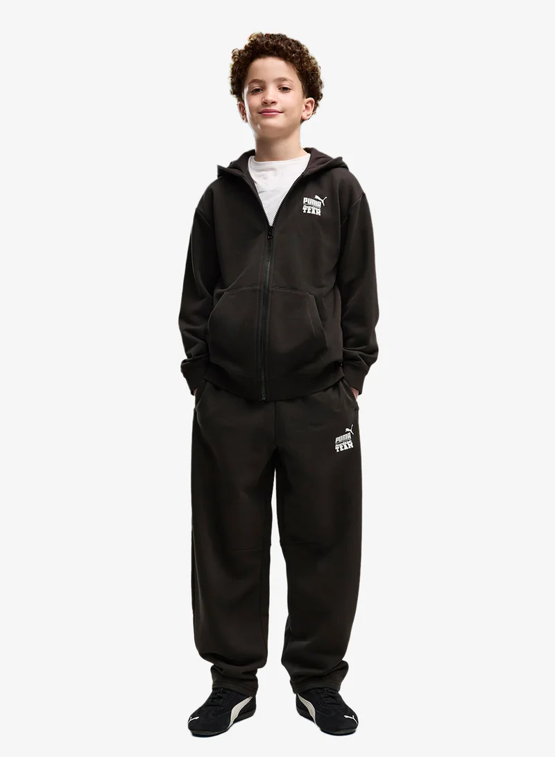 Puma PUMA Black Youth Mid90S Relaxed Barrel Sweatpants  | Best Price UAE